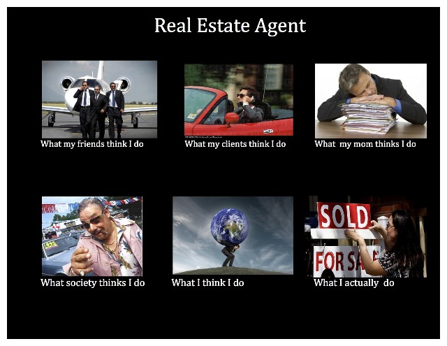 What does a real estate agent do?